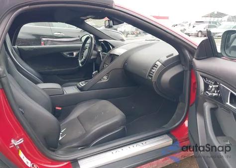 2014 Jaguar F-Type из США, поврежденный, VIN SAJWA6E71E8K10648